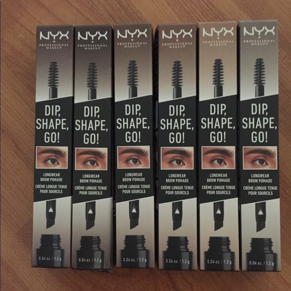 NEW NYX DIP SHAPE GO LONGWEAR BROW POMADE